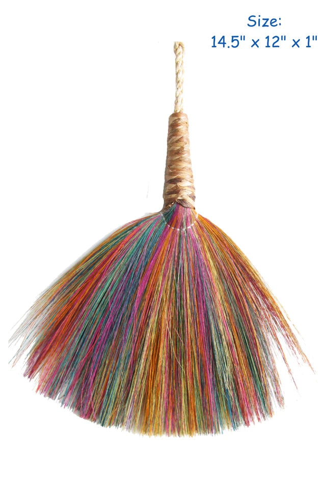 Planet Pleasures Rainbow Preening Fan Bird Toy – Medium
