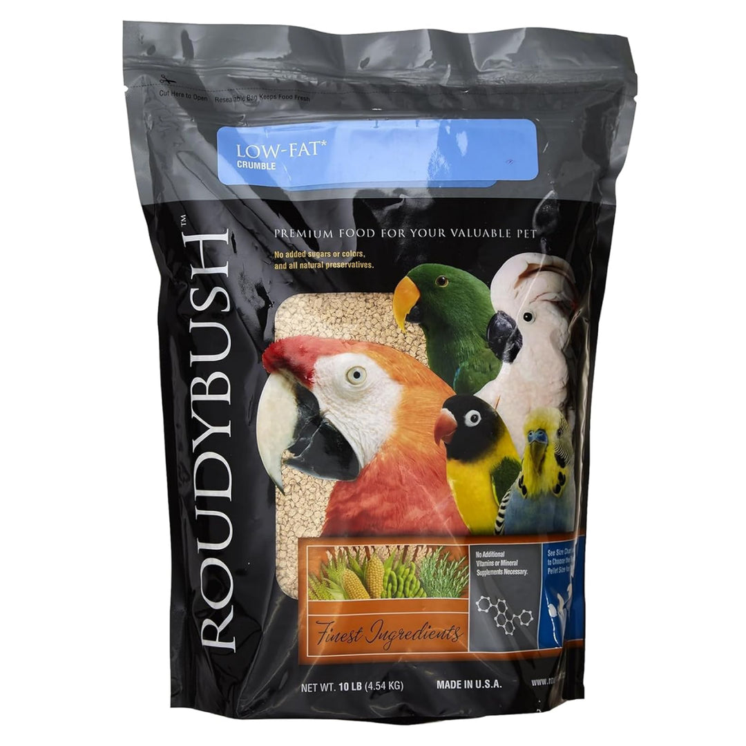 210CRLF-Roudybush-Low-Fat-Maintenance-Crumble-10-lb-for-birds