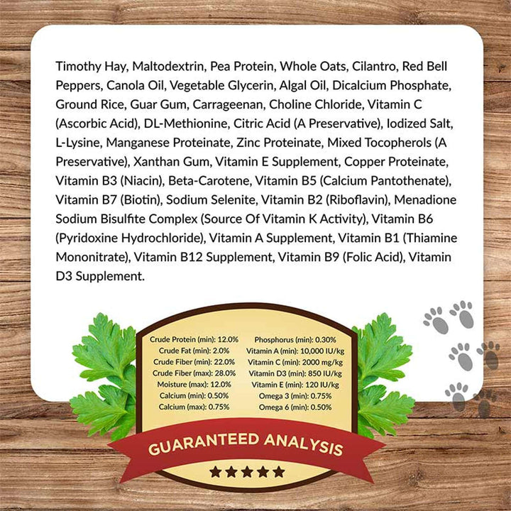 43210-heyberries-cilantro-pepper-rabbit-guaranteed-analysis