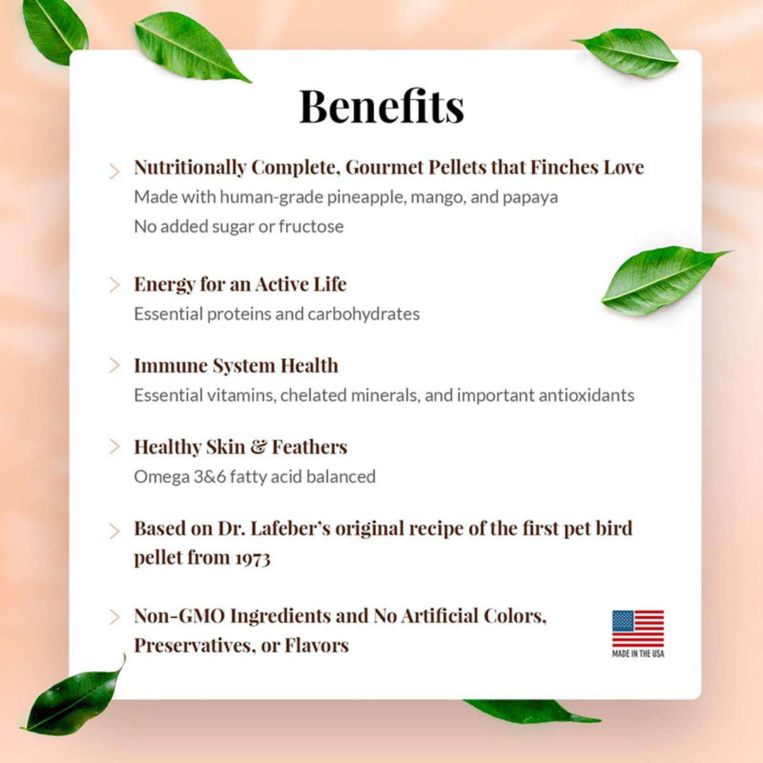 72610-tropical-fruit-gourmet-pellets-finch-benefits