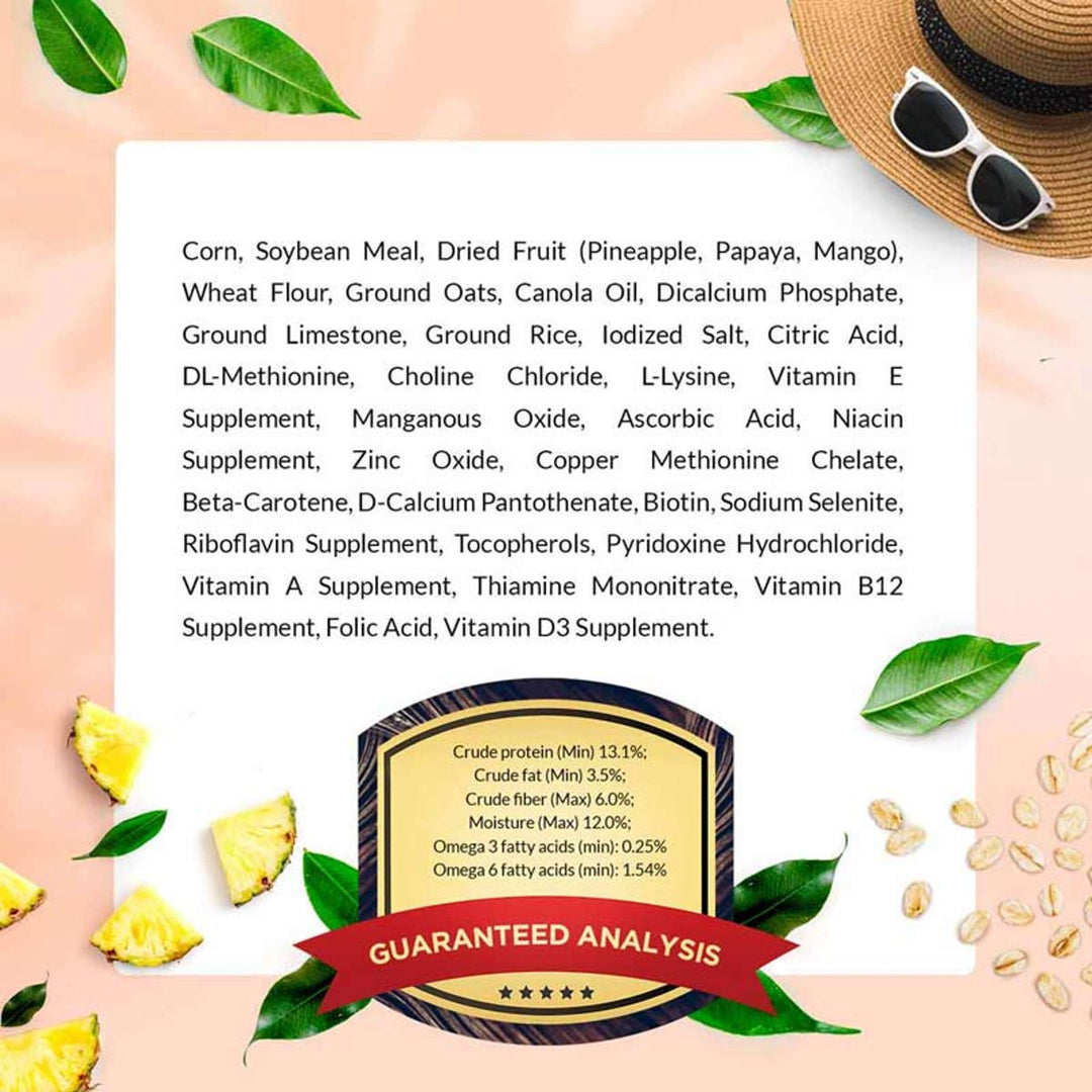 72645-tropical-fruit-gourmet-pellets-conure-guaranteed-analysis