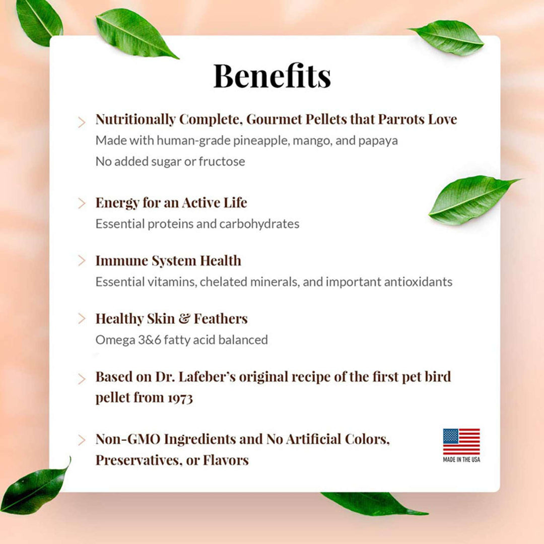 72652-tropical-fruit-gourmet-pellets-parrot-benefits