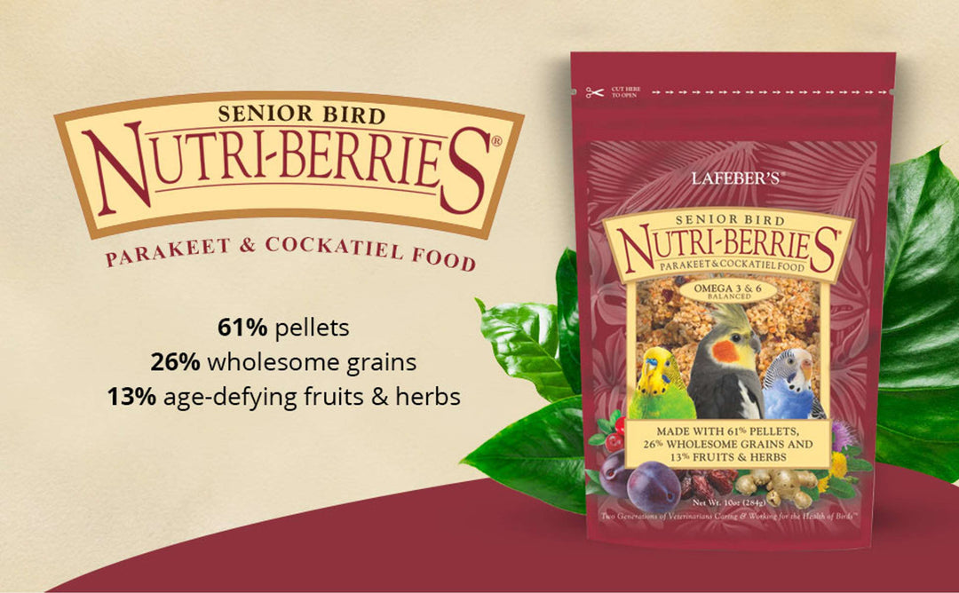 81340-parrot-food-lafeber-senior-bird-nutri-berries-parakeet-cockatiel-food-61%-pellets-26%-wholesome-grains-13%-age-defying-fruits-and-herbs