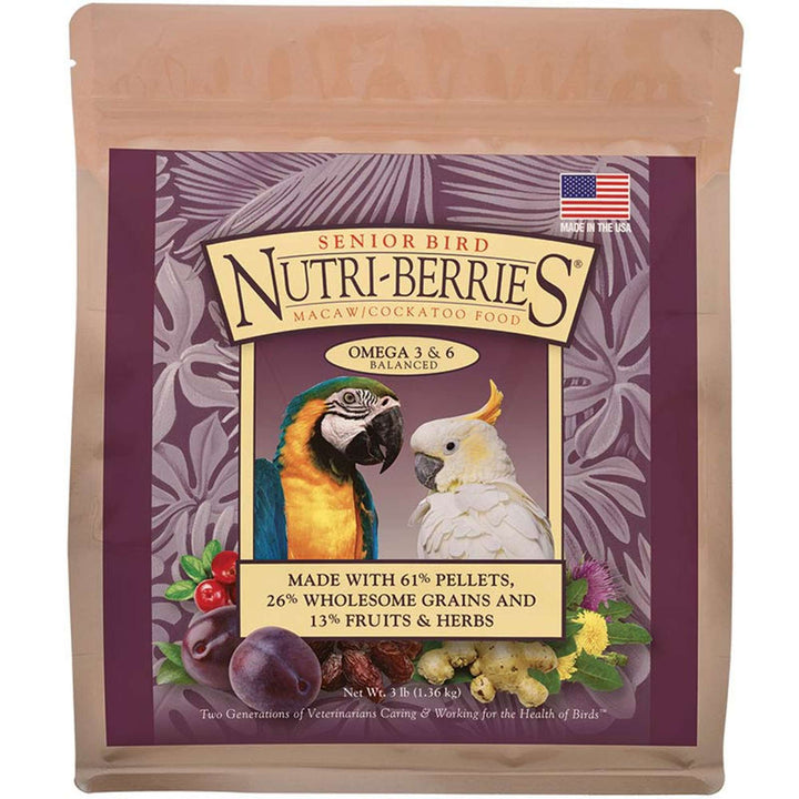 81362-parrot-food-lafeber-senior-bird-nutri-berries-macaw-cockatoo-food-1-front
