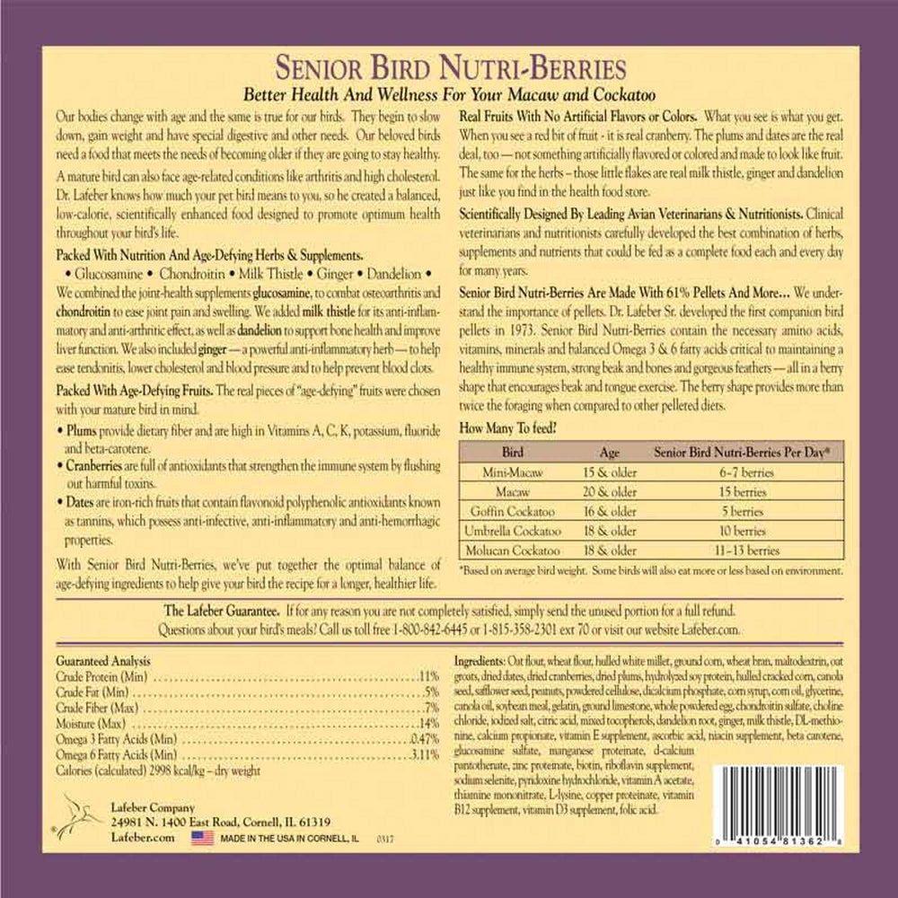 81362-parrot-food-lafeber-senior-bird-nutri-berries-macaw-cockatoo-food-back