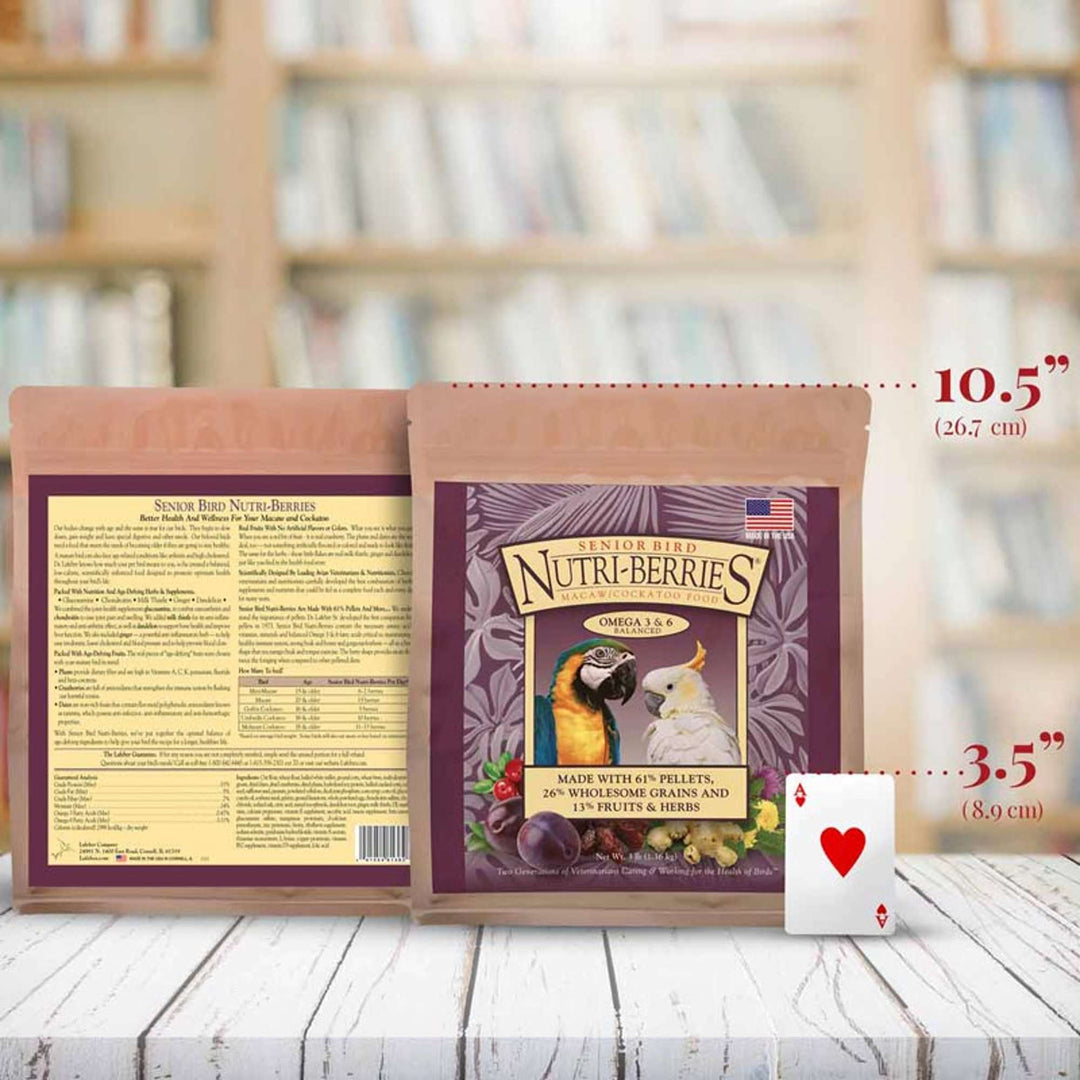 81362-parrot-food-lafeber-senior-bird-nutri-berries-macaw-cockatoo-food-size