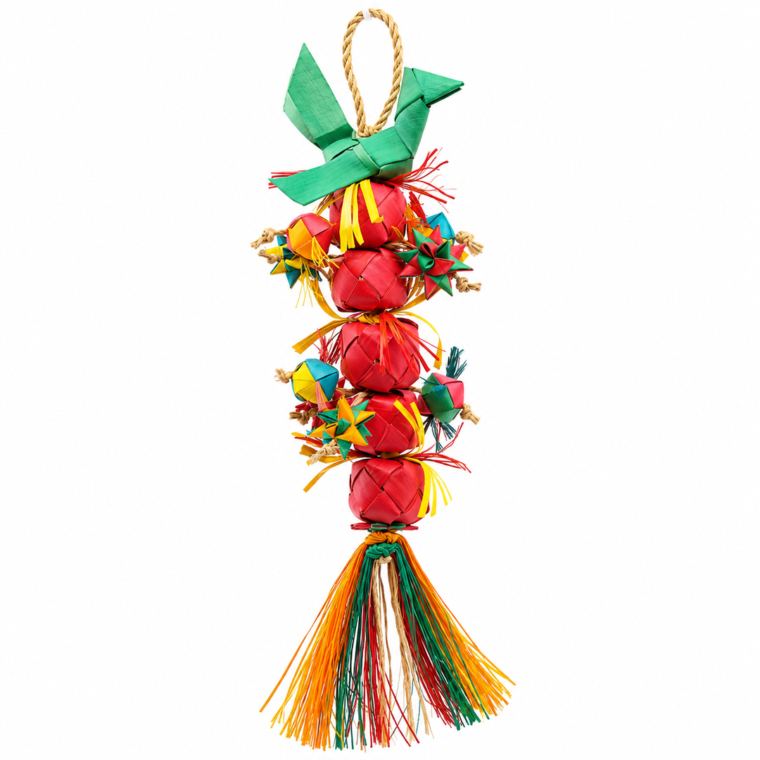 Planet Pleasures Bird Tower Shredding Toy – Small