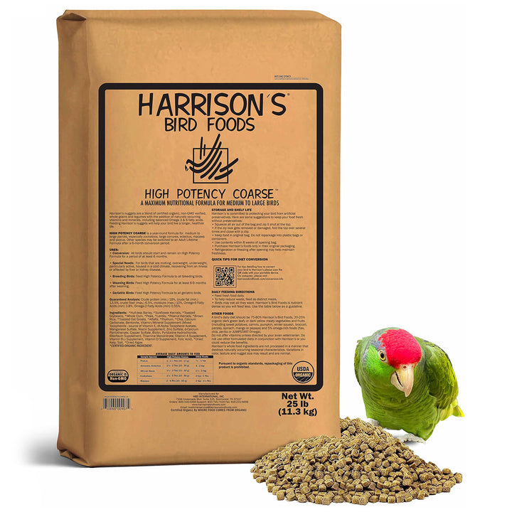 Harrison's High Potency Coarse Bird Food 1 LB