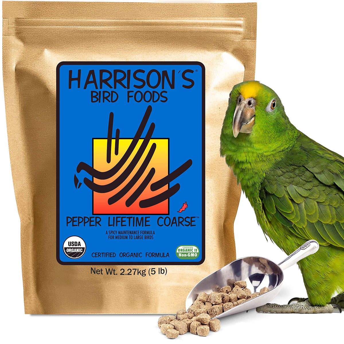 Harrison's Lifetime Pepper | 5 LB Pack – BirdieBoutique.com
