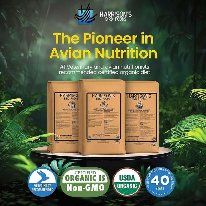Harrison's Adult Lifetime Coarse Bird Food 25lb
