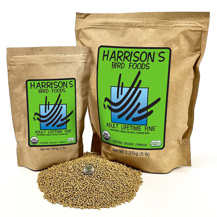 Harrison's Adult Lifetime Fine Bird Food 1 LB