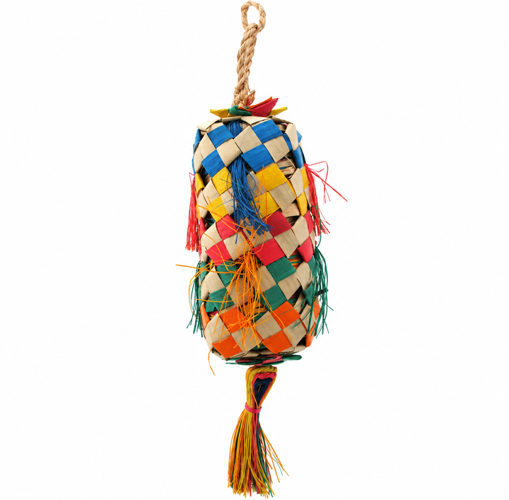 Planet Pleasures Foraging Pinata Bird Toy – Medium