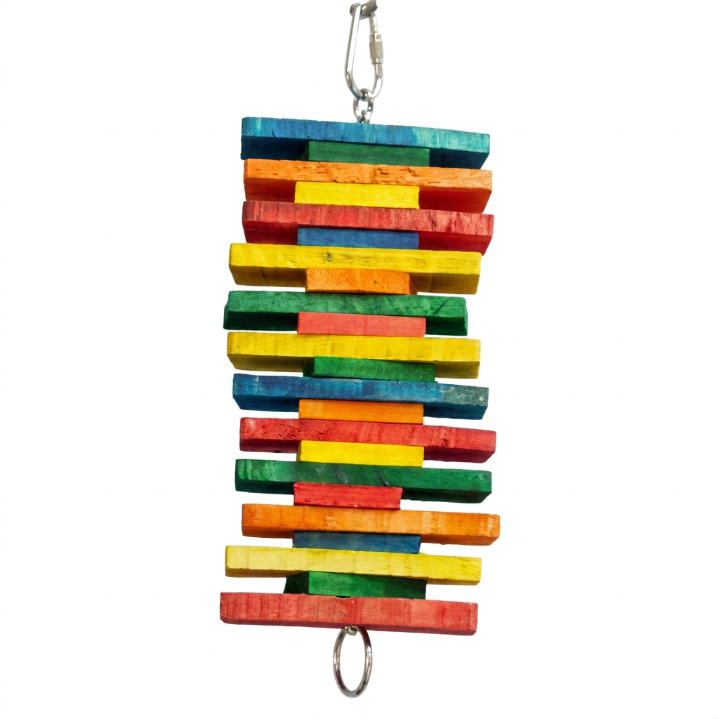 Zoo-Max Accordion Wood Bird Toy