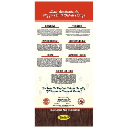 A vertical promotional informational poster for Higgins Bulk Barrier Bags