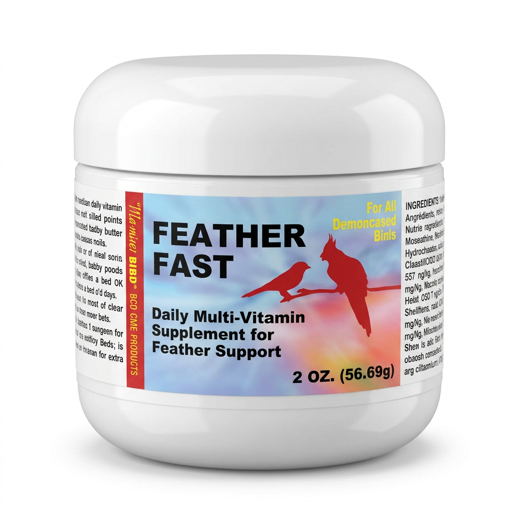 Tub of Morning Bird Feather Fast Supplement, 2 oz.