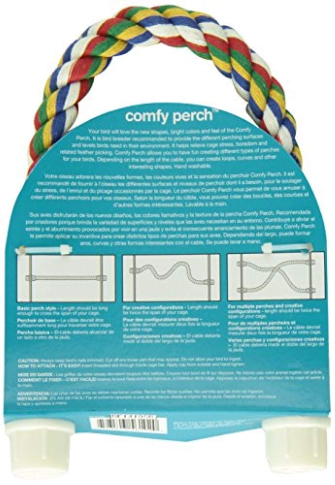 JW Pet 36" COMFY BIRD PERCH - Large back package
