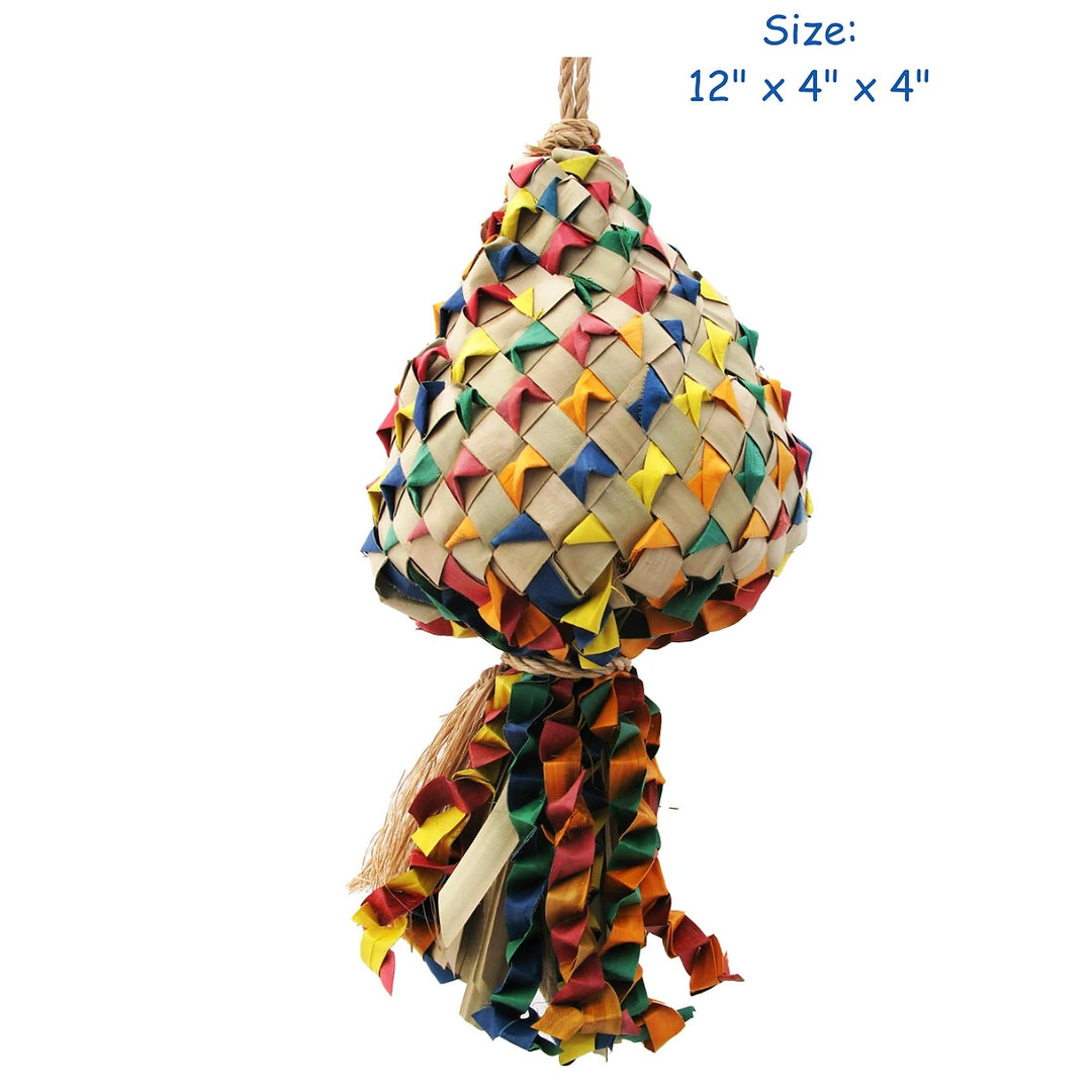 Planet Pleasures Kiss Pinata Bird Toy – Large