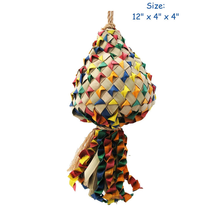 Planet Pleasures Kiss Pinata Bird Toy – Large