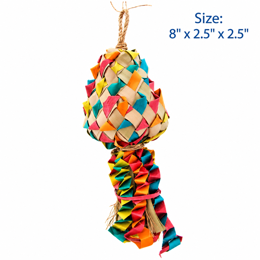 Planet Pleasures Kiss Pinata Bird Toy – Small