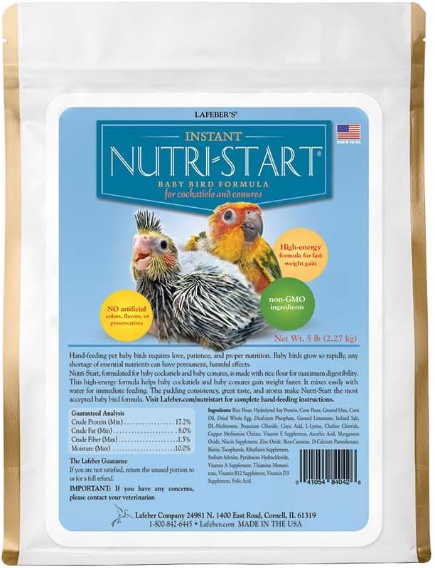 Lafeber Instant Nutri-Start Baby Bird Food 5 lb packaging