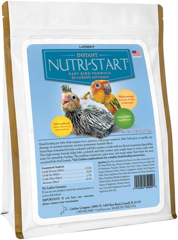 Lafeber Instant Nutri-Start Baby Bird Food 5 lb packaging