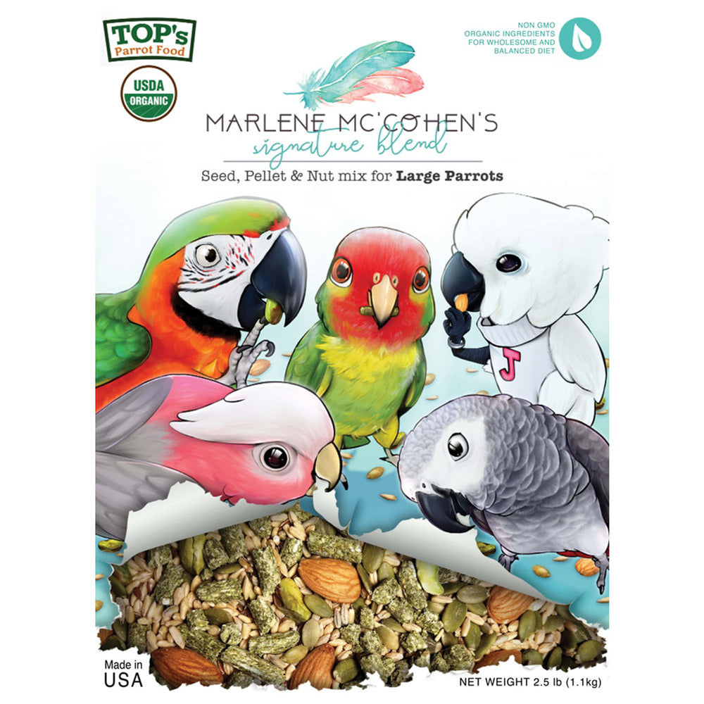 MMSB-L-TOPs-Parrot-Food-Marlene-McCohen-Mix-Large-2.5-lb-front-packaging-for-birds