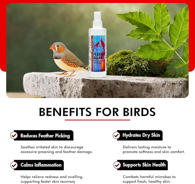 Feather Guard benefits for birds.