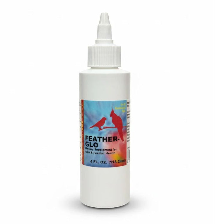 Morning Bird Feather-Glo Supplement bottle of 4 oz.