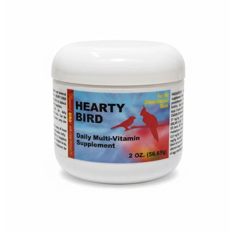 Front packaging of Morning Bird Hearty Bird Supplement, 2 oz.