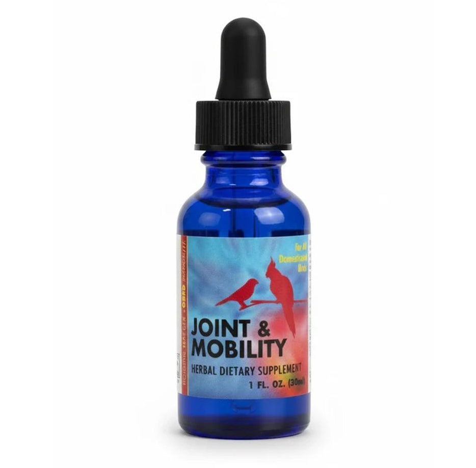 Front packaging of Morning Bird Joint & Mobility Liquid Supplement, 1 fl. oz.