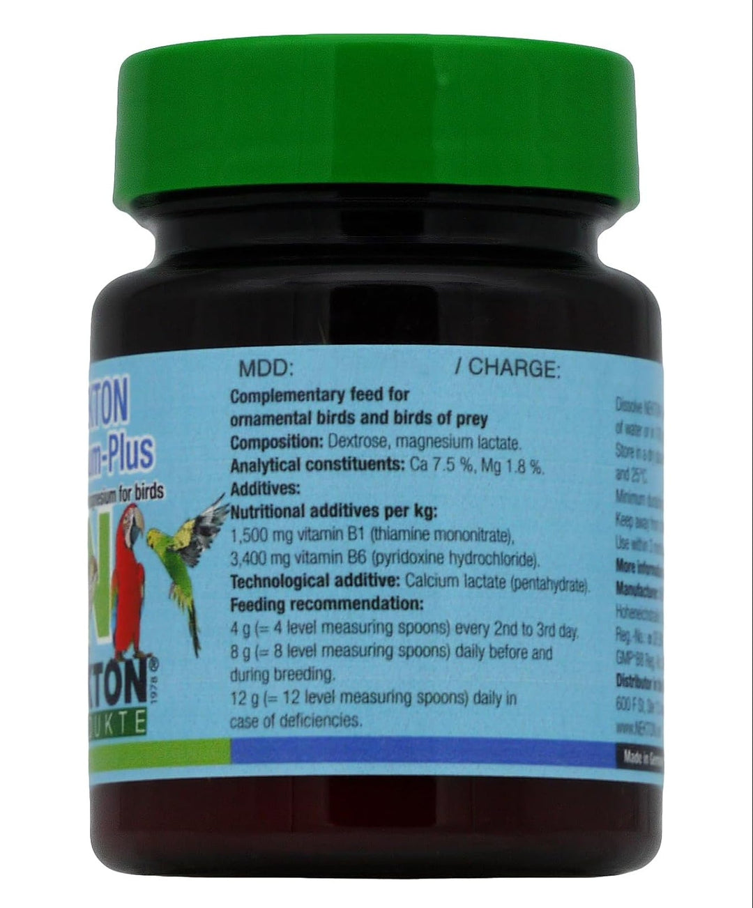 Nekton Calcium-Plus Supplement for Birds, 35g 2