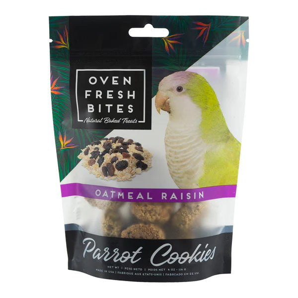 Caitec Oven Fresh Bites Cookies - Oatmeal Raisin front packaging