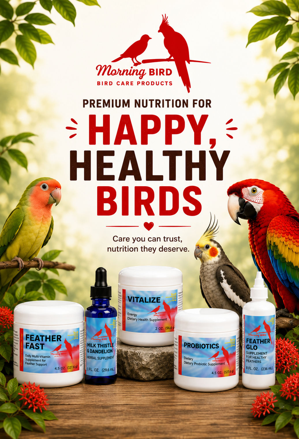 PD   MORING BIRD   BANNER   750 x 1100