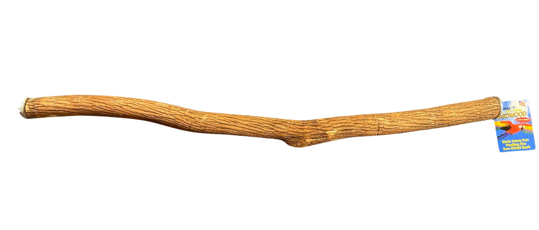 PPP508066-Pollys-Pet-Product-Full-Length-Hardwood-Perch-36-inches-for-birds