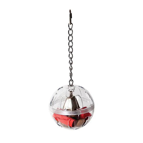 PT00803-Caitec-Featherland-Paradise-Foraging-Ball-with-Bell-for-birds
