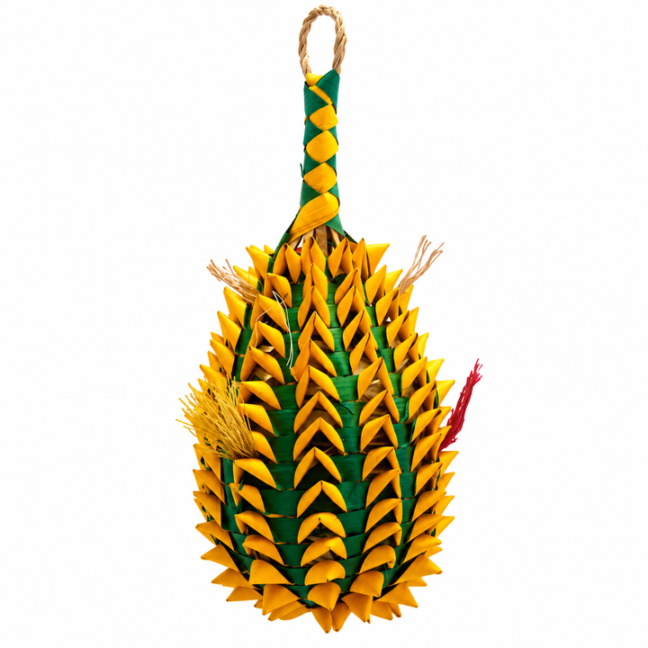 Planet Pleasures Pineapple Foraging Bird Toy – Extra Large