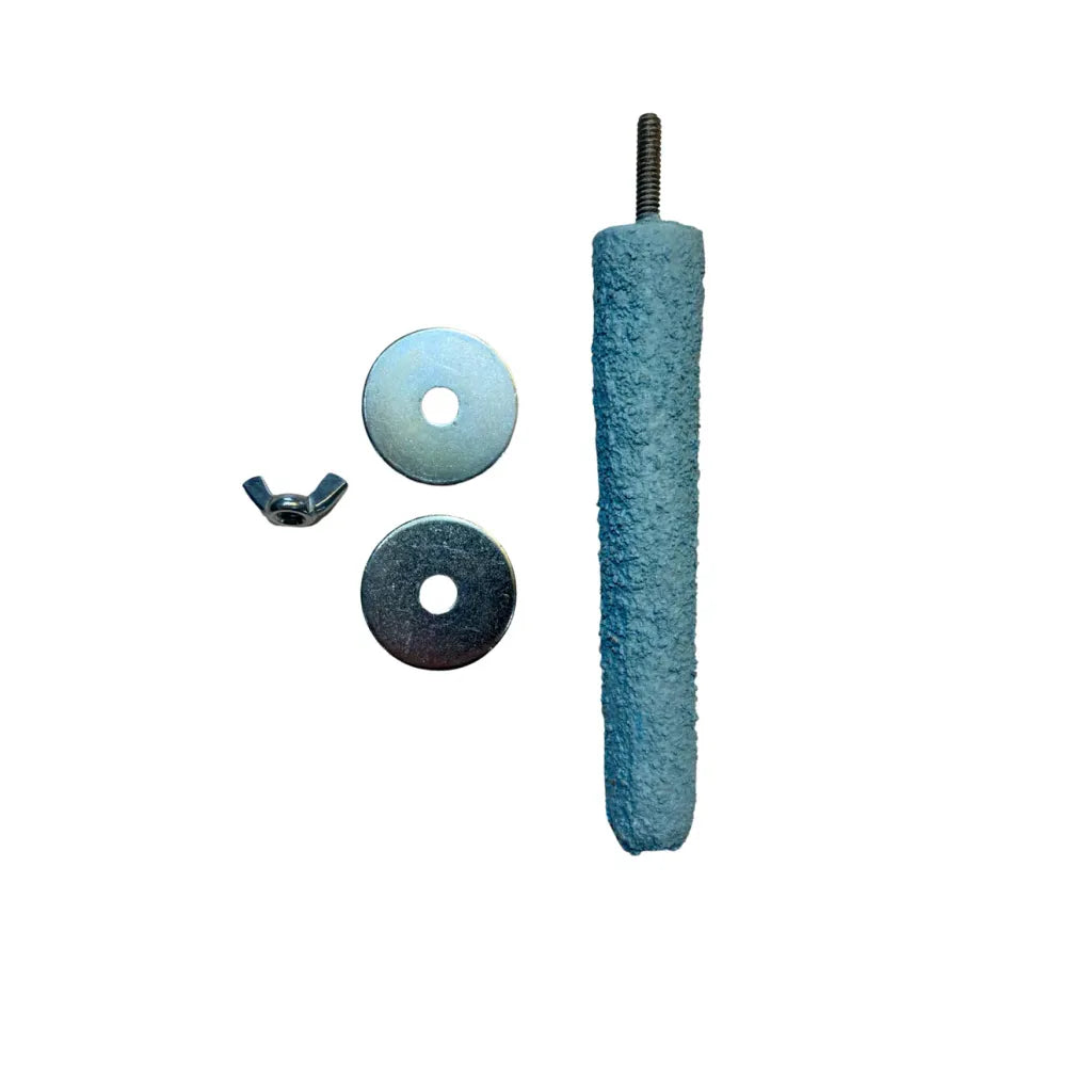 Polly's Pet Products Pastel Bird Perch - Baby Medium and its metal components