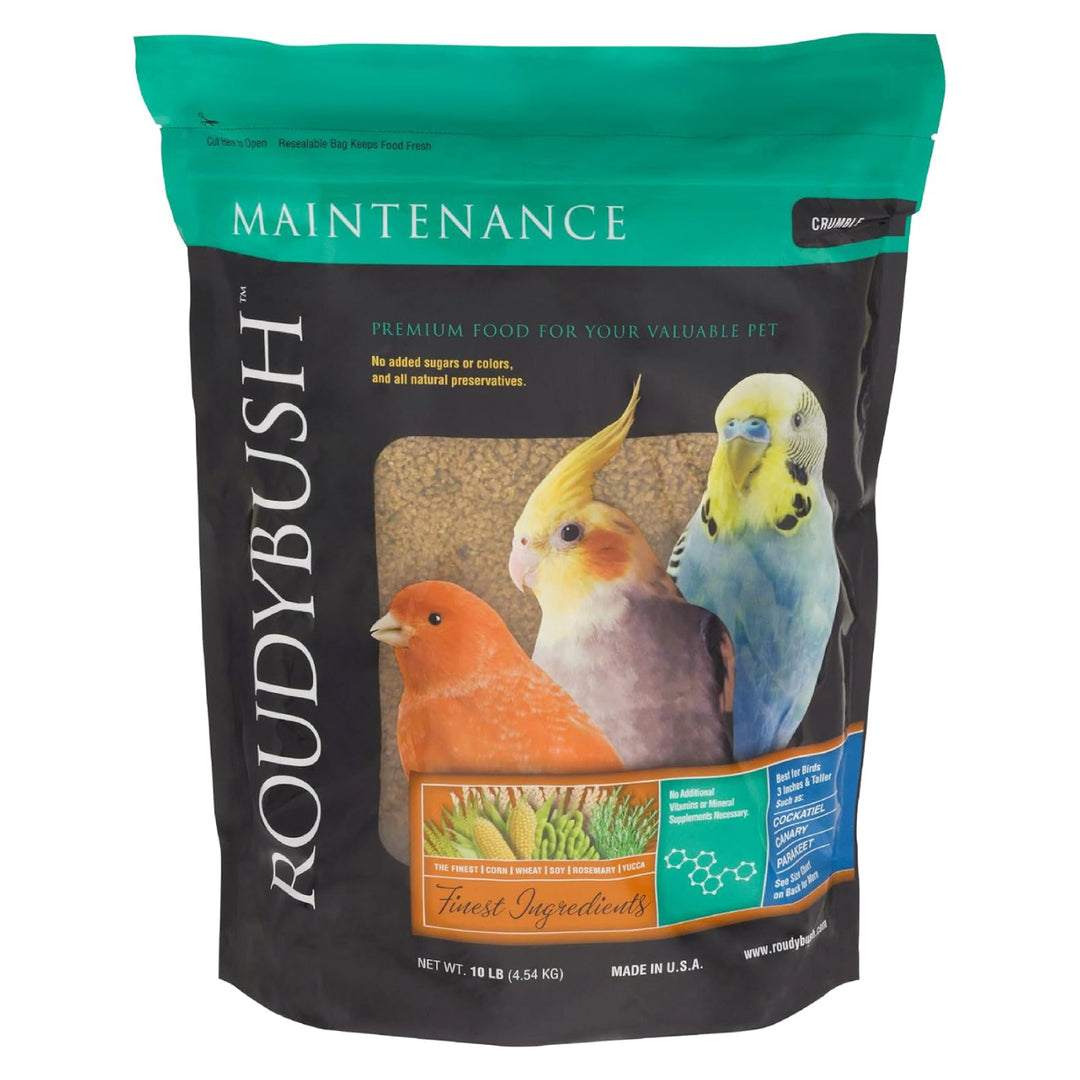 Roudybush Daily Maintenance Crumble, 10 lb