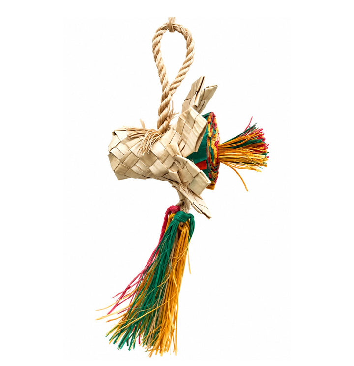 Planet Pleasures Natural Sunflower Bird Toy – Small