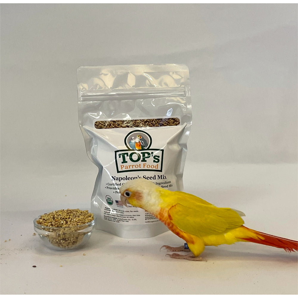 TON1-TOPs-Parrot-Food-Napoleon-Seed-Mix-1-lb-for-birds-organic
