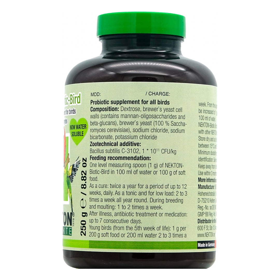 Nekton Biotic-Bird Supplement for Birds, 250g