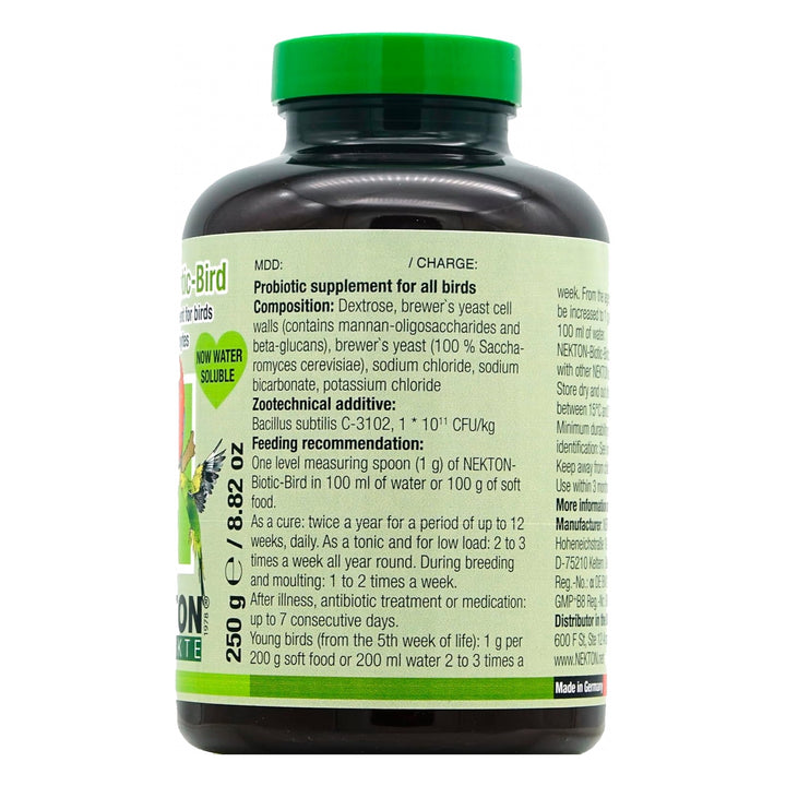 Nekton Biotic-Bird Supplement for Birds, 250g