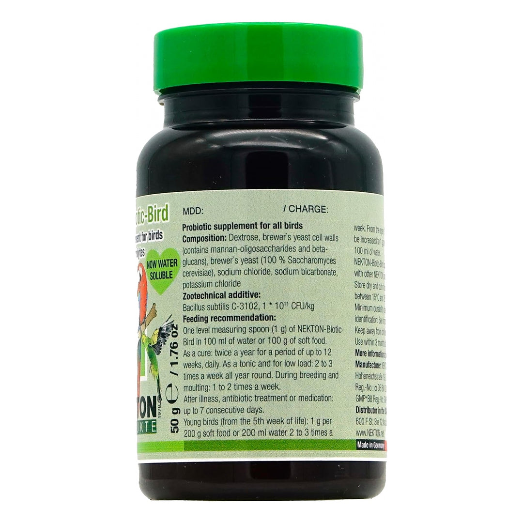 Nekton Biotic-Bird Probiotic for Birds, 50g