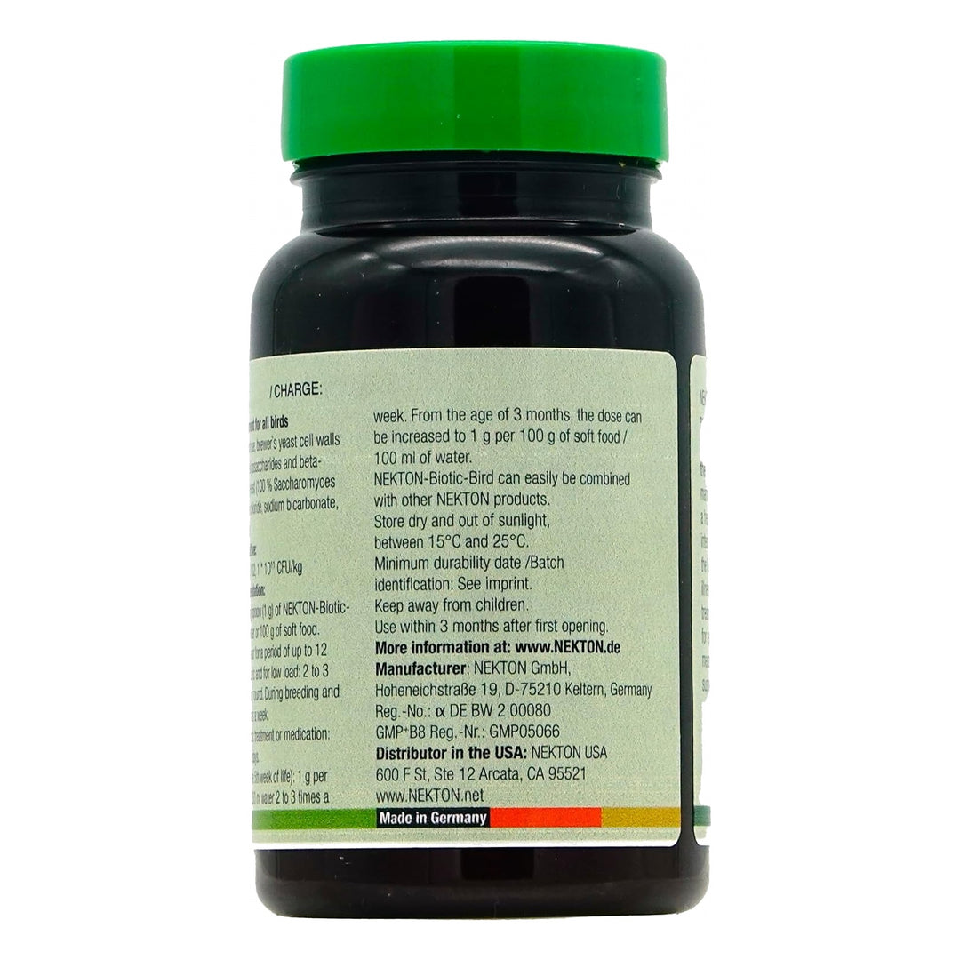 Nekton Biotic-Bird Probiotic for Birds, 50g