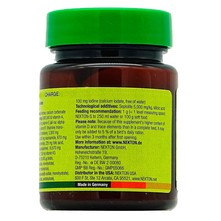 Nekton S Multi-Vitamin Supplement for Birds, 35g