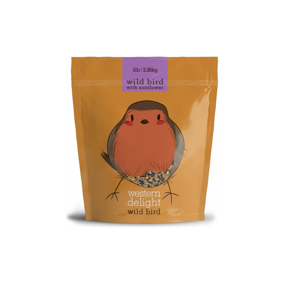 Volkman Western Delight Wild Bird Food Seed Mix, 5lb